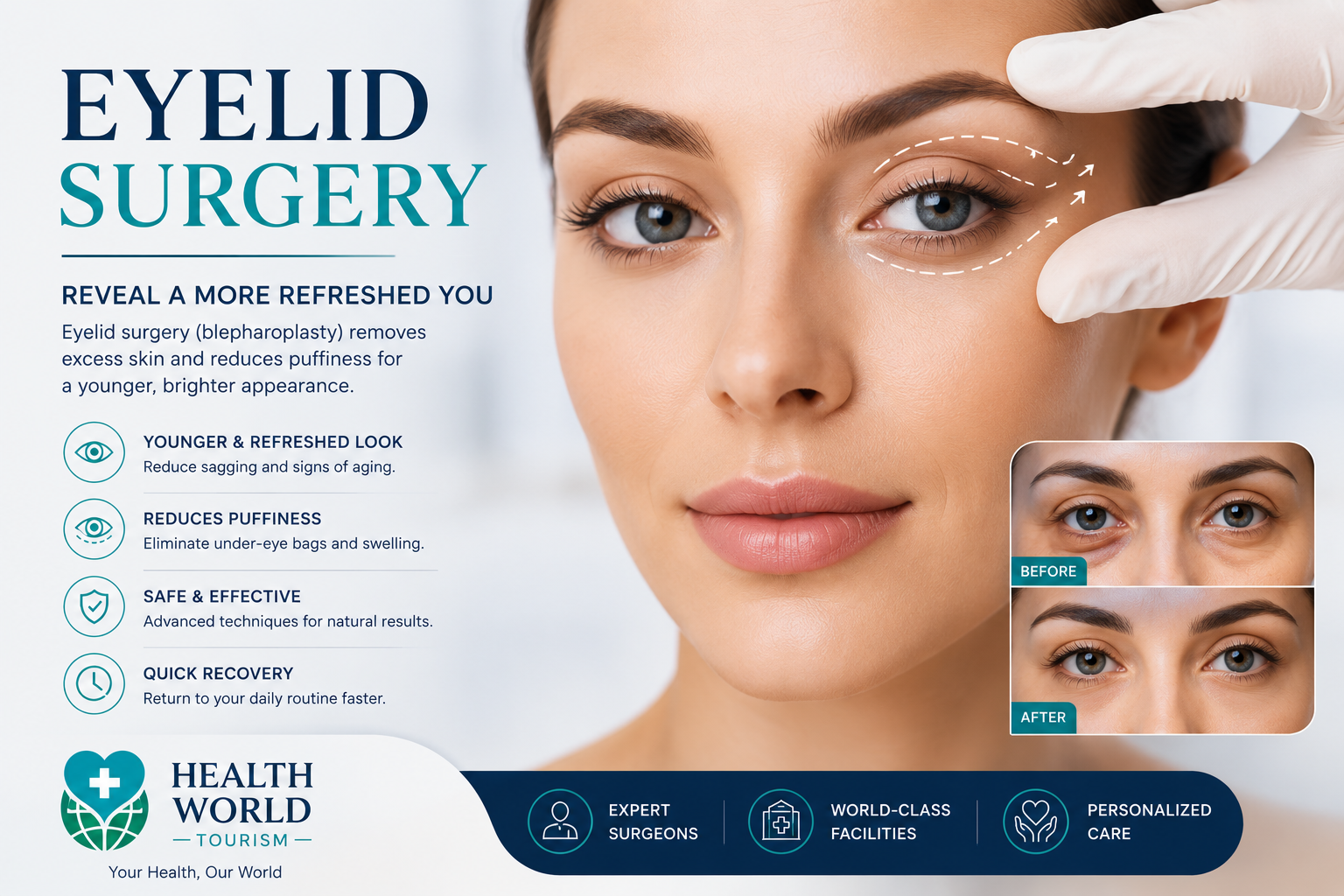 Eyelid Surgery (Blepharoplasty): Daha Genç ve Dinamik Bir Görünüm