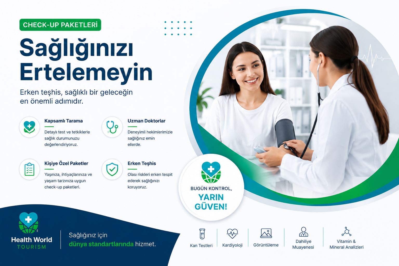 Check-Up Paketleri ile Sağlığınızı Ertelemeyin