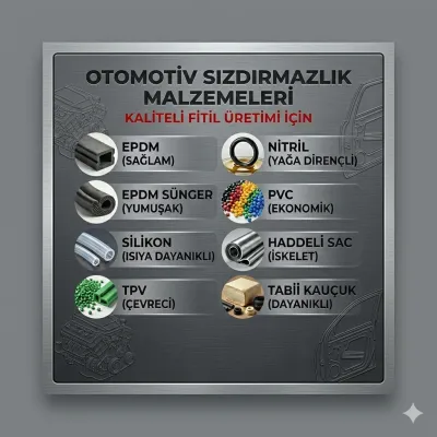 Fitlerin üretiminde kullanılan hammaddeler