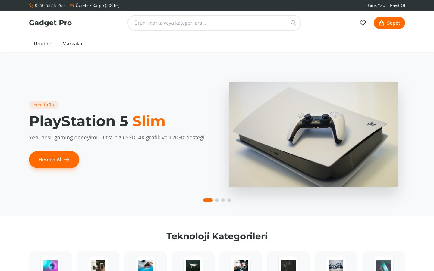 Kargo ve ödeme entegrasyonları